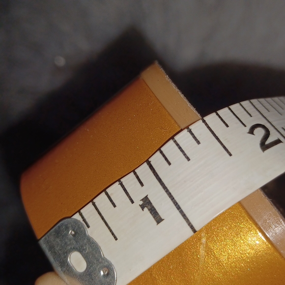 Stuart Weitzman Slides Neutral Block Heels with Platform - Picture 9 of 9